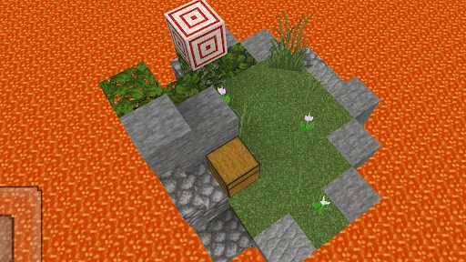 One Block Lava Survival | Игры | XWorld