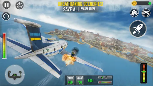 Airplane Simulator Flight Game | Игры | XWorld