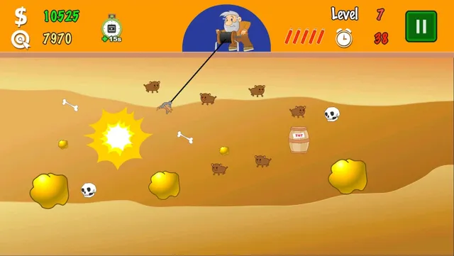 Gold Miner Classic: Gold Rush | 游戏 | XWorld