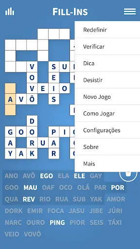 Fill-Ins · Jogos de Palavras | Jogos | XWorld