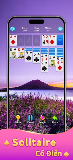 Game đánh bài (Solitaire) | Games | XWorld