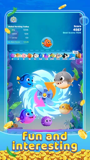 Fish Merge Reward | Permainan | XWorld