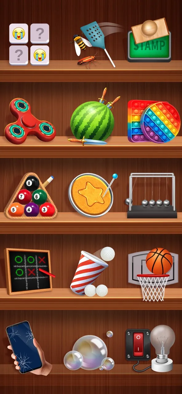 Relaxing Toys Mini Games | Games | XWorld