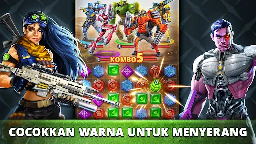 Puzzle Combat: Match-3 RPG | Permainan | XWorld