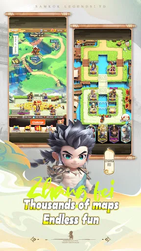 Samkok Legends TD | Games | XWorld