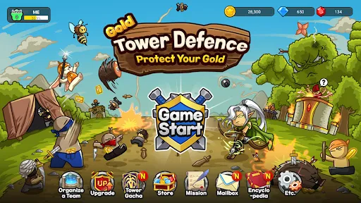 Gold tower defence M | Games | XWorld