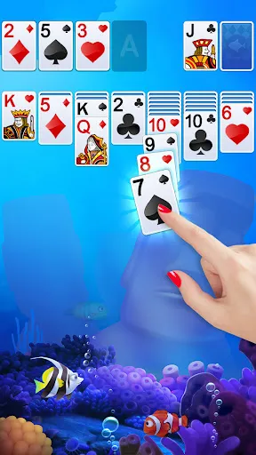 Solitaire Klondike Fish | juego | XWorld