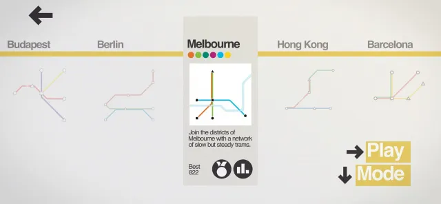 Mini Metro | Permainan | XWorld