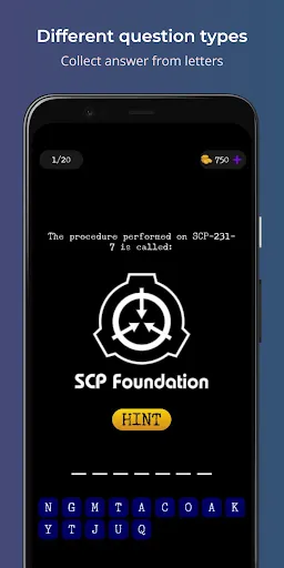 Scp Quiz Ultimate | Games | XWorld