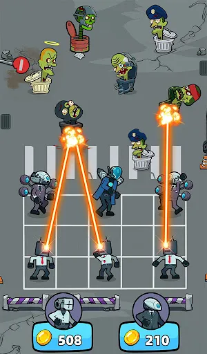 Merge War: Monster vs Cyberman | เกม | XWorld