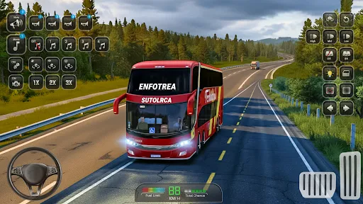 Highway Bus Driving Game 2026 | Permainan | XWorld