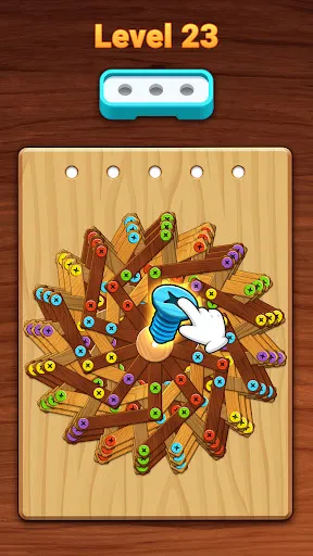 Color Wood Screw | juego | XWorld