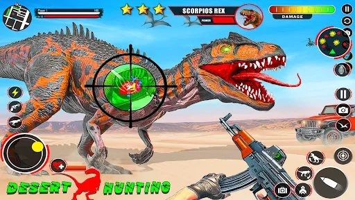 Real Dinosaur Hunter Gun Games | juego | XWorld