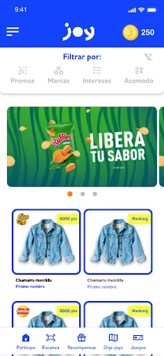 Joy App by PepsiCo | juego | XWorld