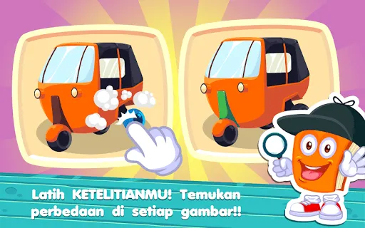 Marbel Teliti - Cari Perbedaan | Permainan | XWorld
