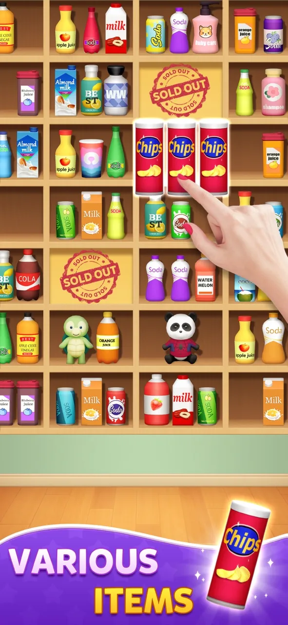 Sort Match:3D Goods Puzzle | 游戏 | XWorld