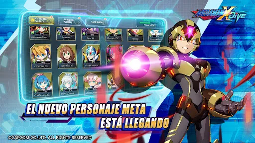 MEGA MAN X DiVE - MOBILE | juego | XWorld