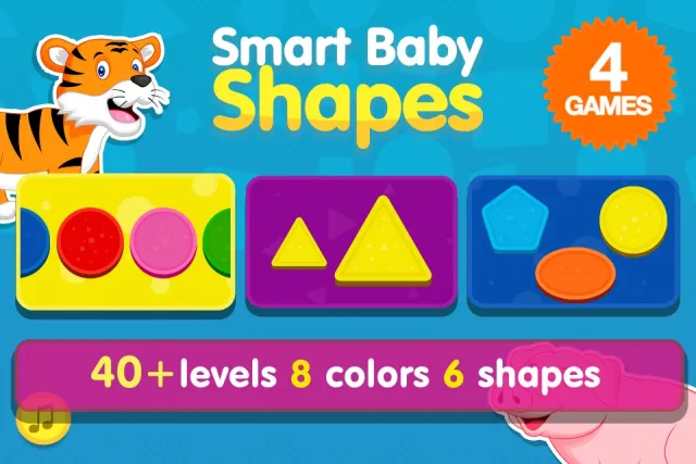 Smart Baby Shapes: Learning games for toddler kids | เกม | XWorld