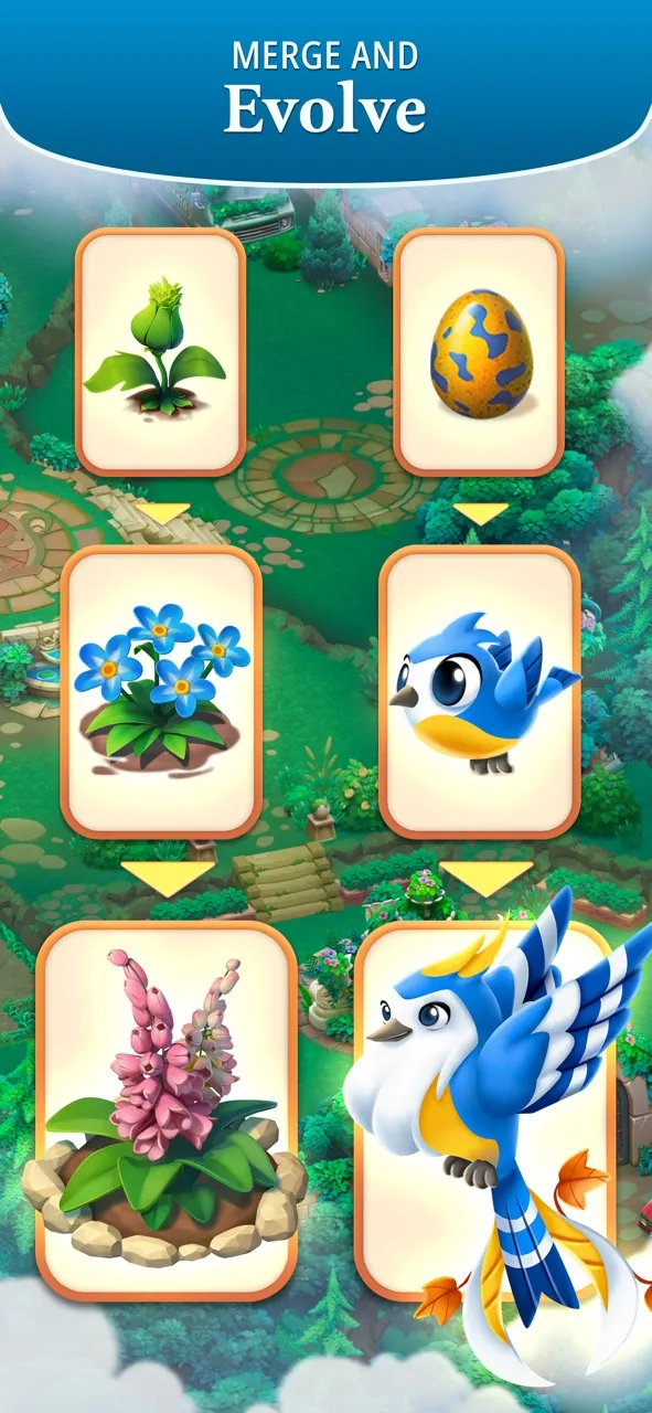 Merge Gardens | 游戏 | XWorld