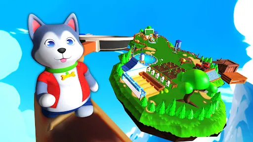 Parkour Up: Husky Go Go | Permainan | XWorld