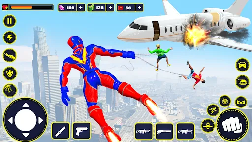 Spider Rope Hero: Action Game | เกม | XWorld