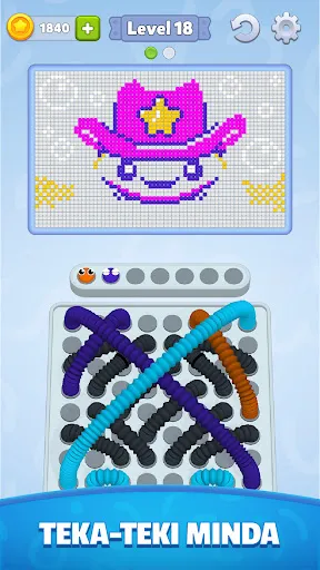 Wiggle Tangle – Thread Puzzle | Permainan | XWorld