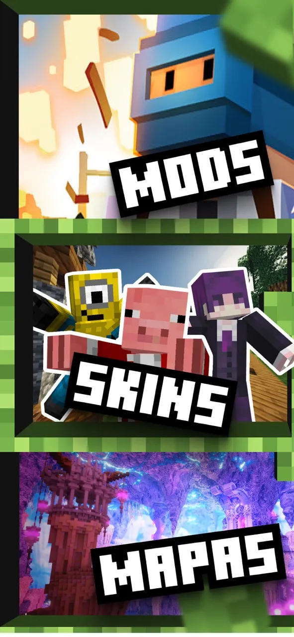 Mods e Skins para Minecraft PE | Jogos | XWorld