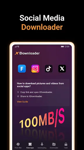 X Downloader & Video Player | Games | XWorld