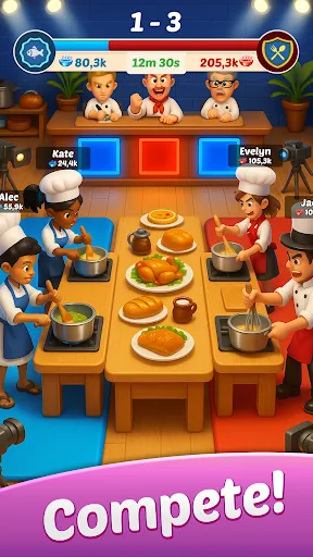Cooking Wars: Food Battle | Permainan | XWorld