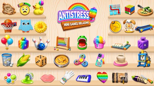Mini Relaxing Games Antistress | 游戏 | XWorld