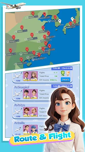 Happy Airport:Simulator | Permainan | XWorld Happy Airport:Simulator | Permainan | XWorld