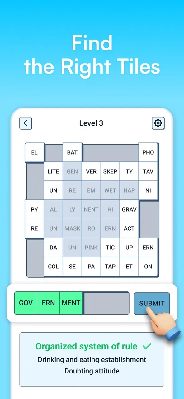 Syllatiles - Word Puzzle Game | Games | XWorld