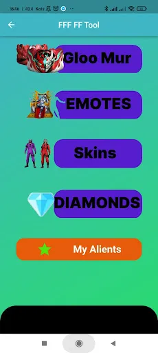 FFF FF Skin Diamonds Tool | juego | XWorld