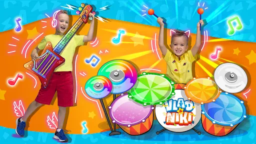 Vlad y Niki: Piano para niños | juego | XWorld