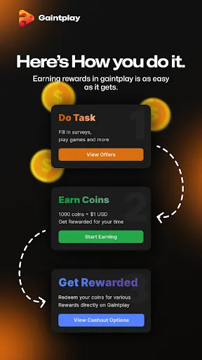 Gaintplay Earn Money & Rewards | Jogos | XWorld