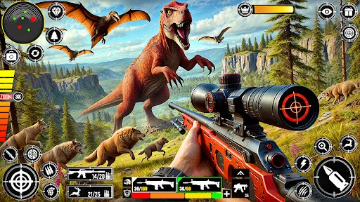 Wild Dinosaur Hunting Game | เกม | XWorld