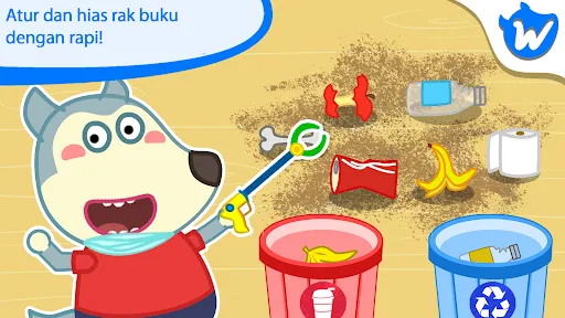 Wolfoo House Cleanup Life | Permainan | XWorld