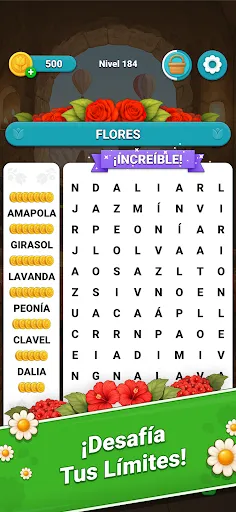 Blossom Word Search | juego | XWorld Blossom Word Search | juego | XWorld
