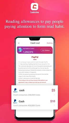 Cashzine - Earn money reward | Games | XWorld