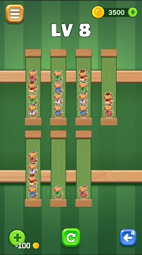 Cabybara Sort | 游戏 | XWorld