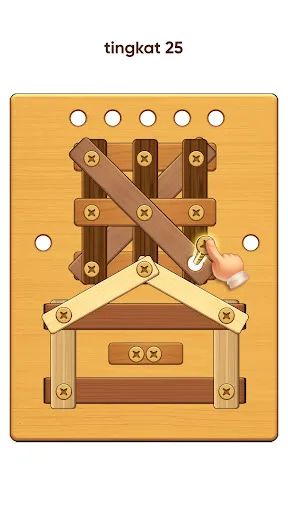 Puzzle baut: Kacang baut kayu | Permainan | XWorld