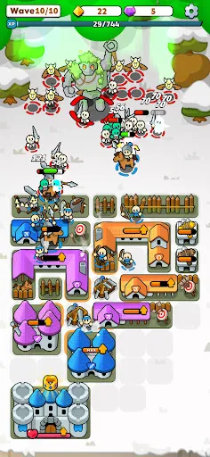 Fortress Merge: Puzzle Defense | Игры | XWorld