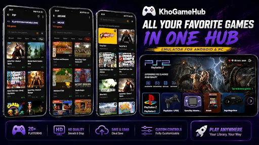 KhoGameHub - Retro Emulator | Games | XWorld KhoGameHub - Retro Emulator | Games | XWorld