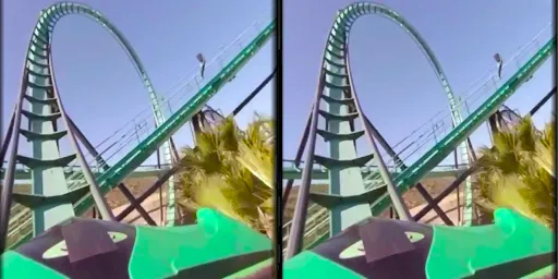 VR Thrills Roller Coaster Game | Игры | XWorld