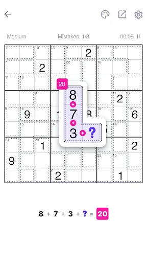 Killer Sudoku - Sudoku Puzzle | Games | XWorld