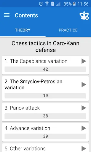 Chess Tactics in Caro-Kann | Games | XWorld