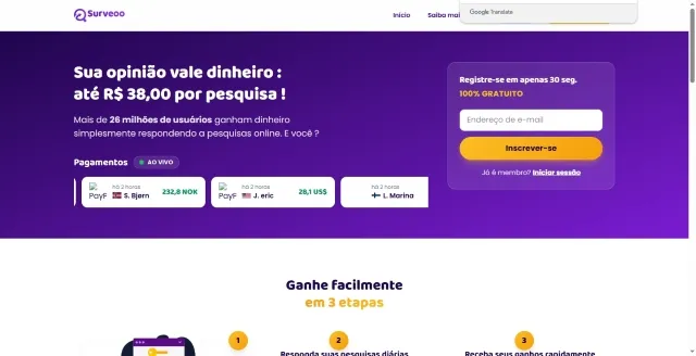 Surveoo-Landing Page6 | Jogos | XWorld
