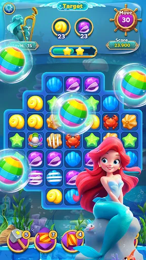 Sea creatures - Match 3 game | 游戏 | XWorld