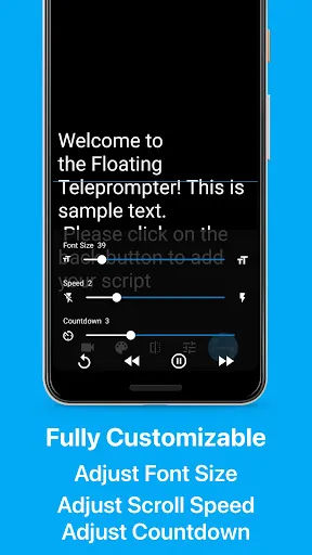 Teleprompter: Floating Notes | Games | XWorld
