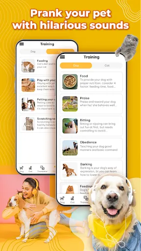 Dog & Cat Translator Prank App | juego | XWorld